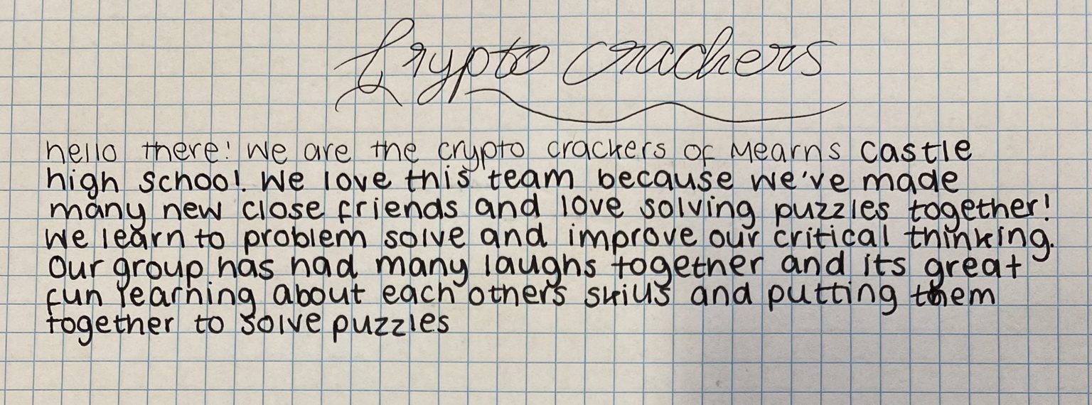 Meet some of the Cipher Challenge community ... - National Cipher ...