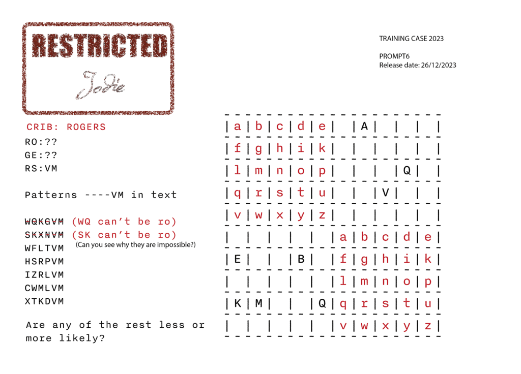 Current Case Files - National Cipher Challenge 2023