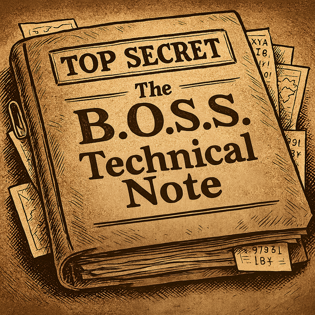 BOSS Technical Notes - National Cipher Challenge 2025