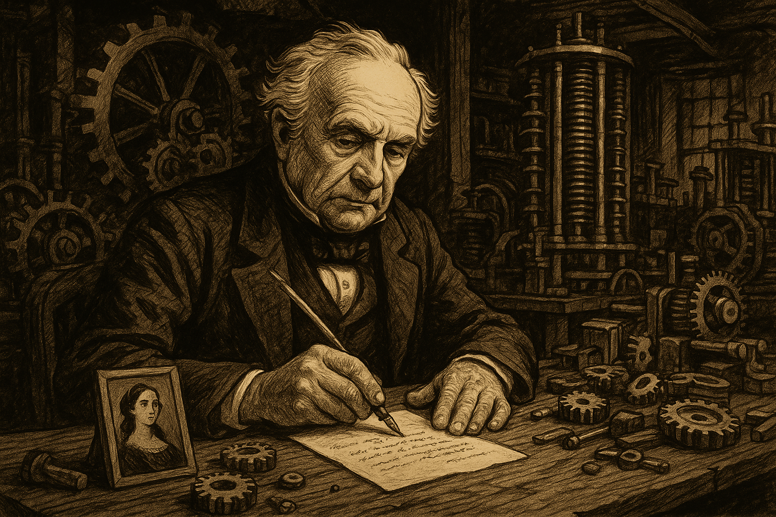 Charles Babbage writes to Dickens